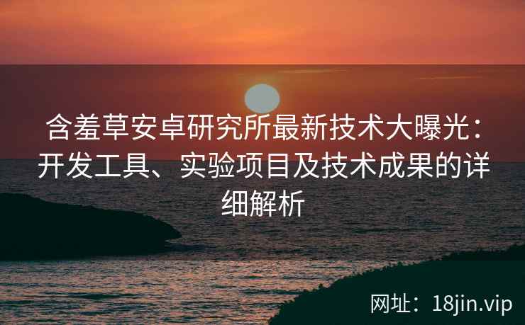 含羞草安卓研究所最新技术大曝光：开发工具、实验项目及技术成果的详细解析